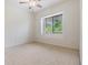 Bedroom featuring carpet, natural light, and neutral color palette at 12801 Castlemaine Dr, Tampa, FL 33626