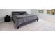 Relaxing bedroom featuring plush carpeting, a comfortable bed, and scenic window views at 13246 Twin Bridges Dr, Riverview, FL 33579