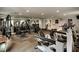 Well-equipped fitness center with modern exercise equipment, offering residents a convenient workout space at 13833 Orange Sunset Dr # 201, Tampa, FL 33618