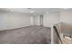 A large bonus room featuring carpet flooring and recessed lighting at 13871 Carlow Park Dr, Riverview, FL 33579