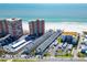 Beautiful beachfront featuring resorts, condominiums, white sand, and turquoise waters at 17960 Gulf Blvd # 111, Redington Shores, FL 33708