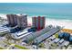 Coastal view showing residential buildings, complex, beach and ocean at 17960 Gulf Blvd # 111, Redington Shores, FL 33708
