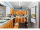 Functional kitchen features ample cabinet space and modern appliances at 29133 Lawton Dr, Nobleton, FL 34661