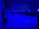 A private pool with decorative lighting in the screened enclosure, perfect for evening swims at 32791 Natural Bridge Rd, Wesley Chapel, FL 33543