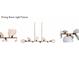 Modern light fixture design for the dining room at 812 W Braddock St, Tampa, FL 33603