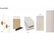 A guest bathroom featuring stylish sconces and contemporary tile and flooring finishes at 812 W Braddock St, Tampa, FL 33603