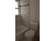 Updated bath/shower with tiled surround and decorative accent tiles at 844 67Th S St, South Pasadena, FL 33707