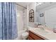 Clean bathroom featuring a shower-tub combination and modern fixtures at 5754 Sweet William Ter, Land O Lakes, FL 34639