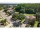 Charming street view of a home with a well-manicured lawn and mature trees at 5754 Sweet William Ter, Land O Lakes, FL 34639