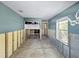 This bedroom offers ample space with unfinished walls and flooring at 1214 Bay Shore Blvd, Indian Rocks Beach, FL 33785