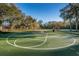 Community basketball court offers a space for sports and recreation, promoting an active lifestyle for residents at 15229 Wind Whisper Dr, Odessa, FL 33556