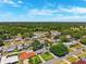 Breathtaking aerial view of a quiet residential neighborhood surrounded by lush greenery at 1648 Arbor Dr, Clearwater, FL 33756