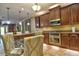 Well-appointed kitchen with stainless steel appliances and eat in dining set at 1704 Via Palermo St, Plant City, FL 33566