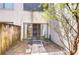 A cozy backyard featuring a concrete paver patio and a privacy fence at 1881 N Hercules Ave # 1303, Clearwater, FL 33765