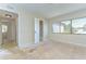 Bedroom with window and a bathroom at 1881 N Hercules Ave # 1303, Clearwater, FL 33765