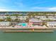Beautiful waterfront community featuring clubhouse, swimming pool, and access to waterfront at 5240 Coquina Key Se Dr # B, St Petersburg, FL 33705