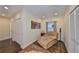Relaxing living space with a comfortable recliner, a window, and an oriental rug at 6822 Kissimmee St # 8-B, Tampa, FL 33616
