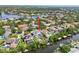 Residential home with a pool, and private dock in a lush community near a lake and intracoastal at 750 Sand Pine Ne Dr, St Petersburg, FL 33703