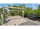 Boat lift on a wooden dock at 750 Sand Pine Ne Dr, St Petersburg, FL 33703