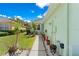 This home features a well-maintained exterior with walkway, landscaping and lovely rock garden at 11466 Captiva Kay Dr, Riverview, FL 33569