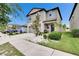 Charming two-story home with a two-car garage and professionally landscaped front yard at 15718 Fort Island Pl, Sun City Center, FL 33573