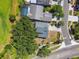 Overhead view of a home near other residences with swimming pools at 16169 Gardendale Dr, Tampa, FL 33624
