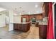 Spacious modern kitchen with stainless steel appliances, an island, and plenty of cabinet space at 16169 Gardendale Dr, Tampa, FL 33624
