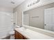 Bathroom with a vanity and a combined shower and bathtub at 18837 Litzau Ln, Land O Lakes, FL 34638