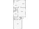 Main floor plan showing an open floorplan layout at 18837 Litzau Ln, Land O Lakes, FL 34638