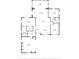 Detailed floor plan showcasing the layout with spacious primary bedroom, kitchen, and sunroom at 3235 Seaway Dr, New Port Richey, FL 34652