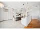 Spacious kitchen features a large island, stainless appliances, and ample counter space at 6202 Pasadena Point Blvd, Gulfport, FL 33707