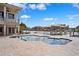 Backyard pool with waterfront views at 6202 Pasadena Point Blvd, Gulfport, FL 33707