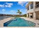 Luxury pool with waterfront views at 6202 Pasadena Point Blvd, Gulfport, FL 33707