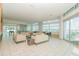 A well-lit resident lounge offers ample seating and gathering spaces at 912 Channelside Dr # 2710, Tampa, FL 33602