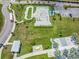 Aerial shot of skate park and recreation area with palm trees at 13610 S Village Dr # 4212, Tampa, FL 33618