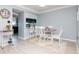 Light-filled dining area seamlessly transitions to a bar area, perfect for entertaining and everyday living at 2780 N Riverside Dr # 802, Tampa, FL 33602