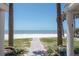 Direct beach access from property at 36 Gulf Blvd # 3, Indian Rocks Beach, FL 33785