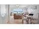 Bright living room with beach view at 36 Gulf Blvd # 3, Indian Rocks Beach, FL 33785