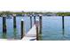 A private waterfront property featuring a personal dock and boat access with 'Private Property' sign at 36 Gulf Blvd # 3, Indian Rocks Beach, FL 33785