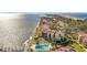 Waterfront condos offer a pool, lush landscaping and stunning views of the bay and bridge at 7520 Sunshine Skyway S Ln # 110, St Petersburg, FL 33711