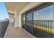 Relax on this expansive balcony with sliding glass doors overlooking the water at 7520 Sunshine Skyway S Ln # 110, St Petersburg, FL 33711