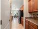 Kitchen with granite countertops, stainless steel appliances, and an adjacent breakfast nook with lots of light at 10617 Lucaya Dr, Tampa, FL 33647