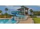 Community water slide and pool at 10617 Lucaya Dr, Tampa, FL 33647