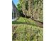 Lush backyard featuring manicured lawn and mature trees, offering a serene outdoor space for relaxation and enjoyment at 1135 Wyndham Lakes Dr, Odessa, FL 33556