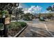 View of the gated entrance into the Ventana at WatersEdge community at 11833 Castine St, New Port Richey, FL 34654