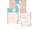Detailed floor plan showcasing spacious layout with bedrooms, bathrooms, kitchen, and living areas at 13193 Paxton Ave, Weeki Wachee, FL 34614