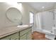 Bathroom with granite counters and a bathtub at 13290 Don Loop, Spring Hill, FL 34609