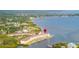 Waterfront condo building with private boat slips and stunning water views at 140 Brent Cir, Oldsmar, FL 34677