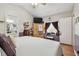 Spacious main bedroom boasts high ceiling, plenty of natural light, and an ensuite bathroom at 1511 Woonsocket Ln, Brandon, FL 33511