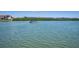 Beautiful waterfront view showcasing a boat cruising on the calm water, surrounded by lush greenery at 19925 Gulf Blvd # 503, Indian Shores, FL 33785